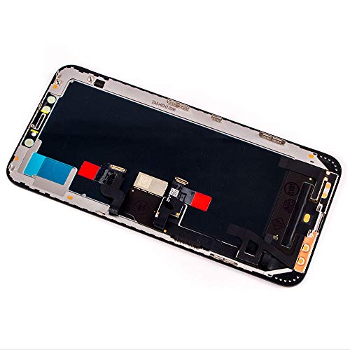 Group Vertical Replacement Screen OLED Digitizer Assembly Compatible with iPhone Xs Max (6.5") (GV+ Performance)