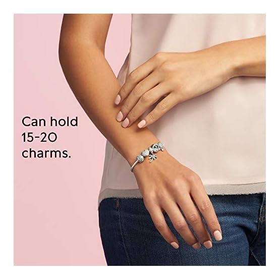 Pandora-Womens-Moments-Silver-Bracelet-with-Pave-Heart-Clasp Pandora-Womens-Moments-Silver-Bracelet-with-Pave-Heart-Clasp