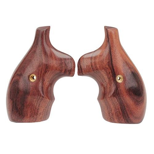 Hogue S&W J Frame Round Butt Grip Bantam, Pau Ferro