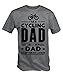 T Shirt Village Mens Cycling Dad , Like Normal Dad except much Cooler T Shirt