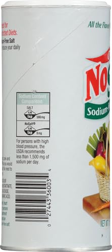 NOSALT ORIGINAL SODIUM-FREE SALT ALTERNATIVE, 11 OZ