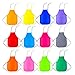 Bosoner Kids Art Aprons Children Art Smock with Children Artist Painting Classroom, Community Event, Crafts and Art Painting Activity for Age 2-7 Years (12 Pack 12 Color)