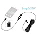 Lapel Lightning Mic Vlog, 236''/6m BOYA BY-DM1 Lavalier Microphone Clip-on with IOS Interface for iPhone X 8 7 Plus SE 6 6s iPad Pro Mini iPOD TOUCH for Youtube Video Vblog Podcast Micro Film