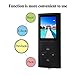 RHDTShop MP3 MP4 Player with a 16 GB Micro SD Card, Support UP to 64GB TF Card, Rechargeable Battery, Portable Digital Music Player/Video/E-Book Reader, Ultra Slim 1.7