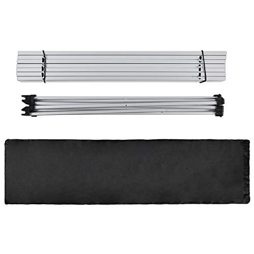 HERCHR Opvouwbare campingtafel, draagbare aluminium picknicktafel met opbergtas voor kamperen, picknick, Bbq, strand… - Image 8