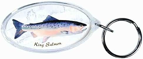 King Salmon Sockeye Salmon Key Chain