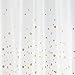 iDesign Confetti Waterproof PEVA Bathroom Shower Curtain Liner - 72
