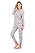 Ashford & Brooks Women's Fleece Hooded One Piece Pajama Union Jumpsuit