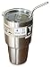 4 Bent Stainless Steel Straws for Yeti 30 oz & 20 oz Tumbler Cups - 18/8 Food Grade