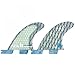 FCS II Performer Performance Core Carbon Quad Rear Surfboard Fins - Small