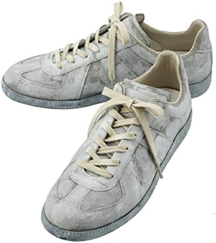 Amazon Maison Margiela メゾンマルジェラ シューズ メンズ Calf Skin スニーカー Grey White P S57ws0236 P1872 H7700 並行輸入品 Maison Margiela メゾン マルジェラ スニーカー