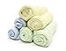B.B. Bamboo Baby Washcloths by Bodacious Bambino | Newborn Towel Set 6-Pack | Super Soft Absorbent Baby Towels for Sensitive Skin