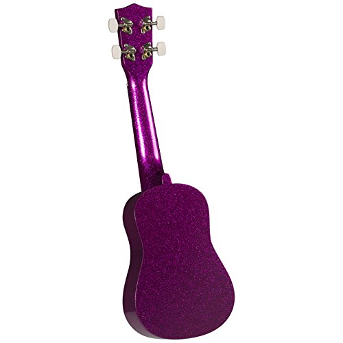 Diamond Head 4-String Soprano Hot Rod Uke Purple Sparkle, Royal (DU-148)