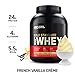 Optimum Nutrition Gold Standard 100% Whey Protein Powder, French Vanilla Creme, 5 Pound (Packaging May Vary) primary