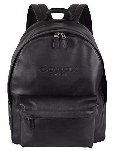 Coach F54786 Black Leather Campus Rucksack Backpack