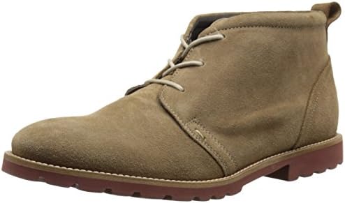 Rockport Men's Sharp and Ready Charson Synthetic Chukka Boot, New Vicuna Suede, 7.5 W US