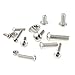 Hilitchi 460-Piece M3 M4 M5 Stainless Steel Button Head Hex Socket Head Cap Bolts Screws Nuts Assortment Kit