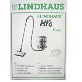 Package of 6 Genuine Lindhaus HF6 Filtration Bags and 1 Filter