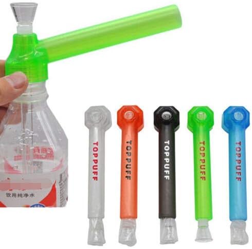 Coffee Pots - 1x Portable Top Puff Portable Water Hookah Screw on Bottle Converter Hookah - by Alice TM