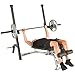Fitness Reality X-Class Olympic Weight Bench with Detachable Leg Hold-Down