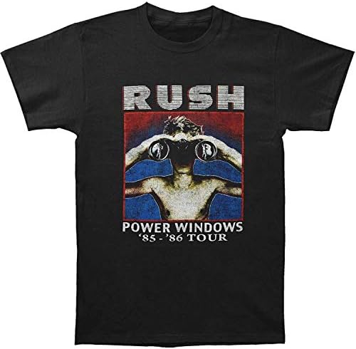 Control Industry Rush Men's Power Windows Tour Slim Fit T-Shirt Black
