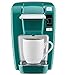 Keurig K15 Coffee Maker, Single Serve K-Cup Pod Coffee Brewer, 6 to 10 oz. Brew Sizes, Jade