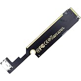xiwai Oculink SFF-8612 SFF-8611 to PCI-E 3.0 M.2 M-Key Host Adapter for ThinkBook 16+ External Graphics Card &amp; SSD
