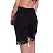 Ilusion 2637 - Lace Trim Bloomer Slip - Black, Size Medium