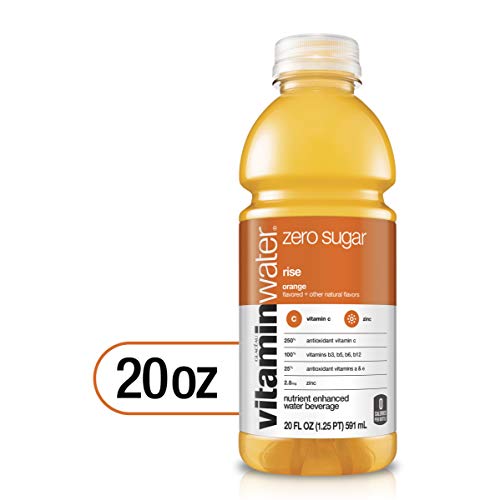GLACEAU VITAMIN WATER ZERO, RISE ORANGE