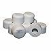 Renovators Supply Manufacturing Silicone Door Stopper Tip 5/8 in. White Premium Silicone Door Stopper Tips 10 Replacement Caps