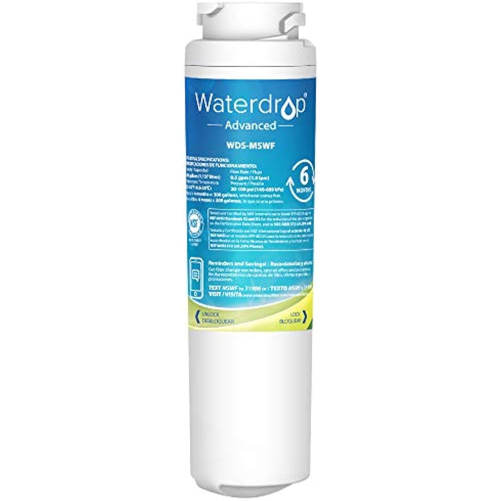 NSF Water Filters 53"42 Certified Refrigerator Filter, Compatible GE