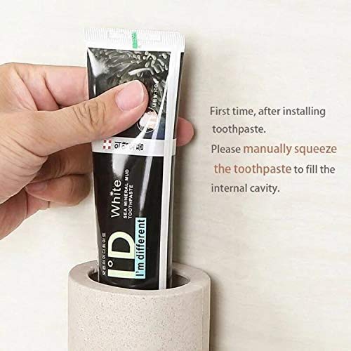 Automatic Single Toothpaste Dispenser with Wall Mounted Hands Free