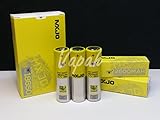 3 MXJO IMR 18650 2600mAh 35A 3.7V High Drain Flat Top Rechargeable Battery