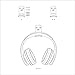 Pack of 3 Aluminum Overhead Headphone Headset Hanger Hook Stand (Black Color)