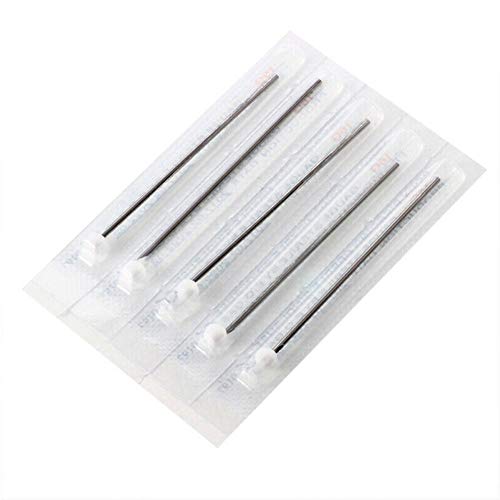 20PCS Professional Body Piercing Kit Stainless Steel Belly Ring Tongue Tragus Nipple Labret Lip Nose Piercing Needles Gloves Tools