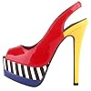 SHOW-STORY-Glam-Stripe-Peep-Toe-Slingback-Stiletto-Double-Platform-Dress-PumpLF80905