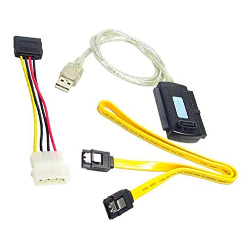 Domccy 3.5 Hard Disk HDD Cable Adaptor USB to IDE SATA 2.5 3.5 Hard Disk HDD Cable Converter Adapter converter, wire and cable, household electrical accessories