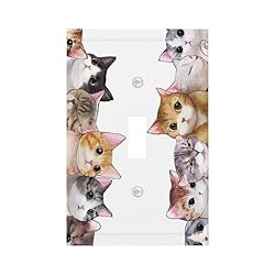 Tewujay Decorative Light Switch Covers 1 Toggle