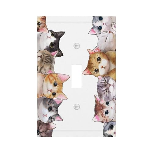 Tewujay Decorative Light Switch Covers 1 Toggle