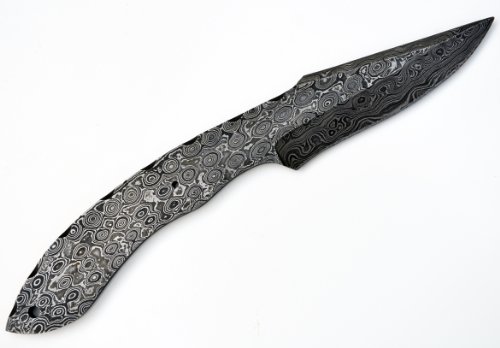 Knife Making Damascus Skinning Narrow Blank Hunting Knives Steel 1095 High Custom Blade