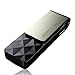 Silicon Power 64GB Blaze B30 USB 3.0 Swivel Flash Drive, Black (SP064GBUF3B30V1K)