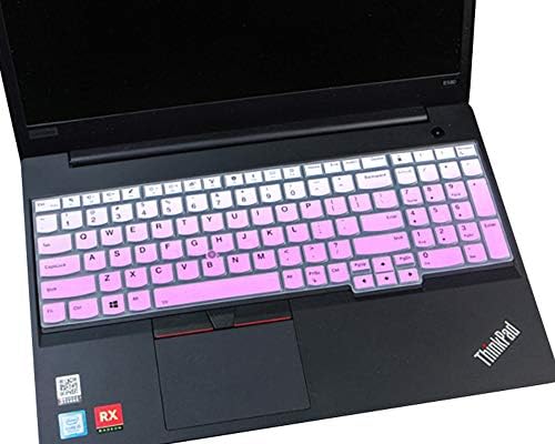 Casebuy Keyboard Coever For 15 6 Lenovo Thinkpad E15 T15 T15p L15 P51s P52 P52s P53 P72 P73 Thinkpad E580 E590 E595 L580 L590 Thinkpad T570 T575 T580 T590 Not For P51 T560 T550 Gradual Purple
