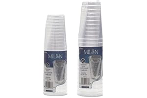 WNA Comet RSMT10151 Milan Tumbler, 10oz., 16/PK, Clear