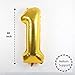 18th BIRTHDAY DECORATIONS - Perfect 18 Birthday Party Supplies | Giant 18 Balloon Number | Hot Pink Birthday Banner | Hot Pink,Gold, Black Tissue Paper Pom Pom and Balloons | 18th bday decor