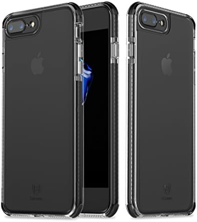 iPhone7 Plus Case,PC+TPE+TPU COMBINATION Military-Grade Protection for your Apple iPhone 7 Plus 5.5 inch(Clear&amp;Black)