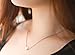 YUMILY Womens Charm Mini Heart Pendant Necklace 18