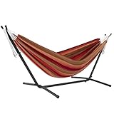 Vivere Double Sunbrella® Hammock with Space Saving