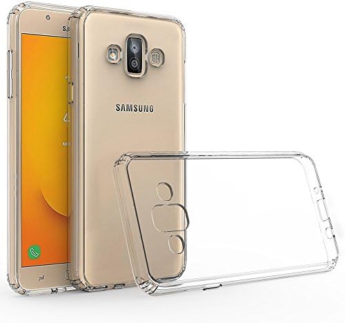 Galaxy J7 Duo Case, Rnicy Ultra-thin Full-Body Protection Flexible TPU Soft Cover Case For Samsung Galaxy J7 Duo 2018 (Clear)