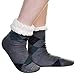 Angelina Winter-weight Thermal Fleece-lined Cozy Crew Socks #2911,Men's One Size 10-13,Men's 3 Pair Pack Argile