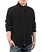 iLoveSIA Men's Full Front Zip Fleece Casual Lightweight Jacket 5451